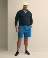 Big & Tall 9" Stretch Supima® Cotton Poplin Shorts