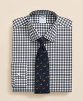 Brooks Brothers Explorer Collection Non-Iron Twill Ainley Collar Check, Dress Shirt