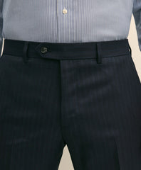 Brooks Brothers Explorer Collection Slim Fit Wool Bold Stripe Suit Pants