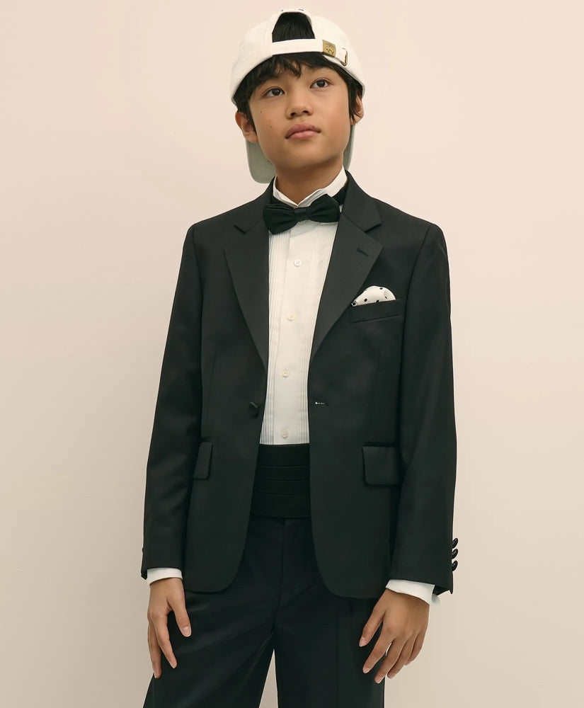 Boys Junior One-Button Tuxedo Jacket