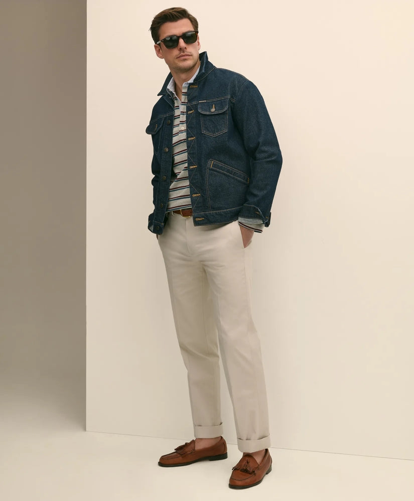 Dark Rinse Denim Trucker Jacket