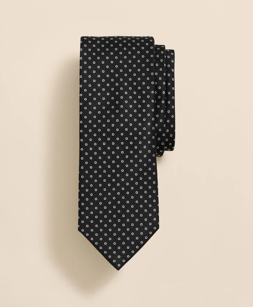 Silk Spaced Circle Tie