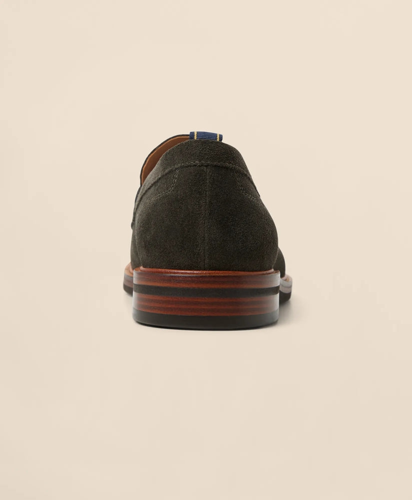 Suede Tassel Loafers