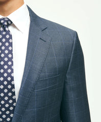 Classic Fit Wool Windowpane 1818 Suit