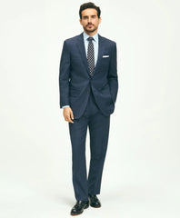 Traditional Fit Wool Checked 1818 Suit