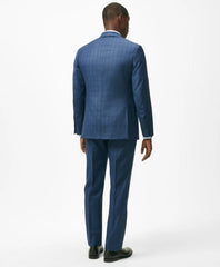 American-Made Classic Fit Multi-Checked 1818 Suit
