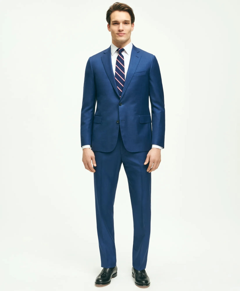 Classic Fit Wool Sharkskin 1818 Suit